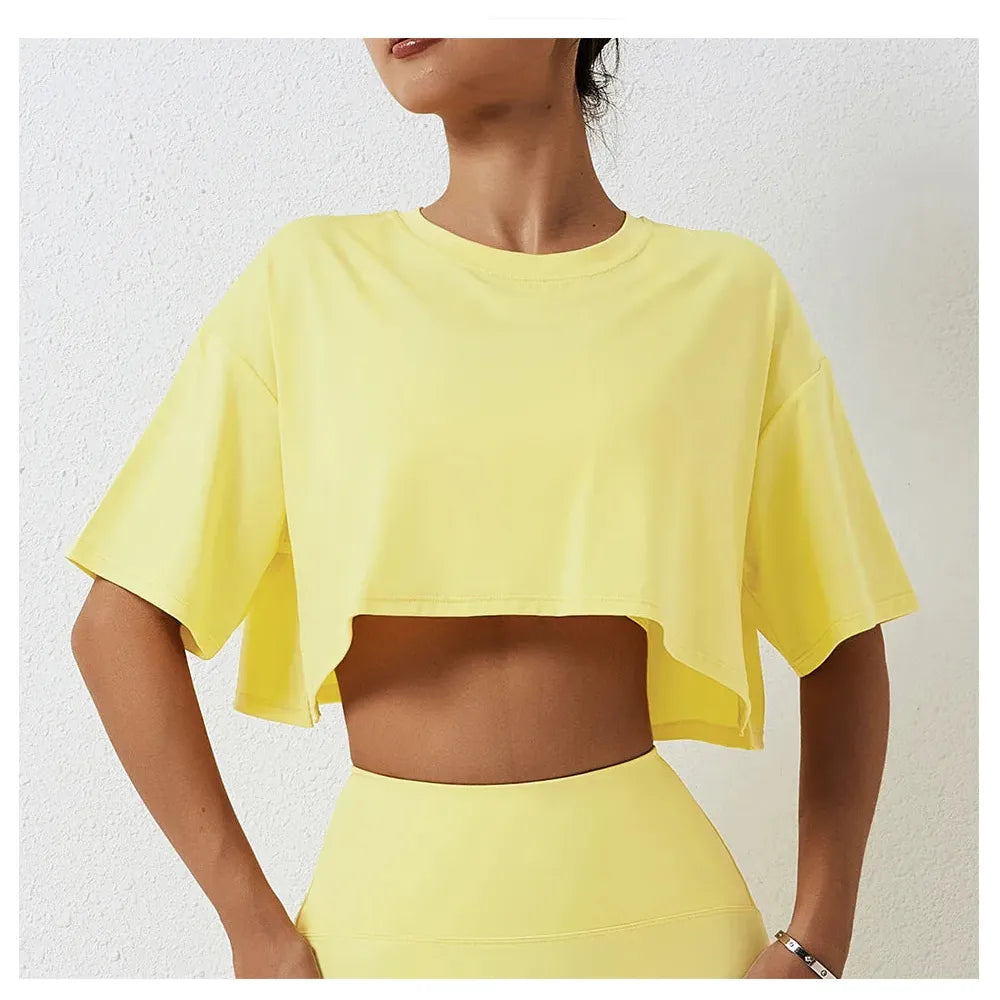Luxe Crop Tee