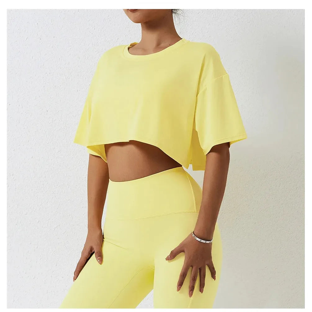 Luxe Crop Tee