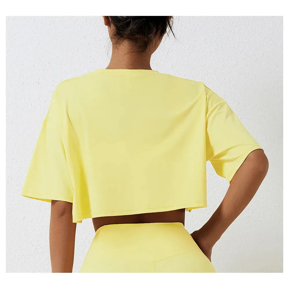 Luxe Crop Tee