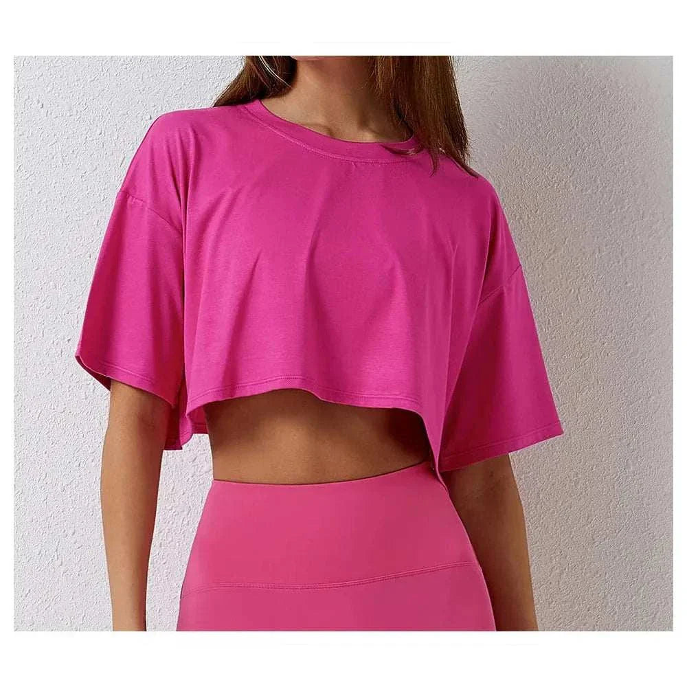 Luxe Crop Tee
