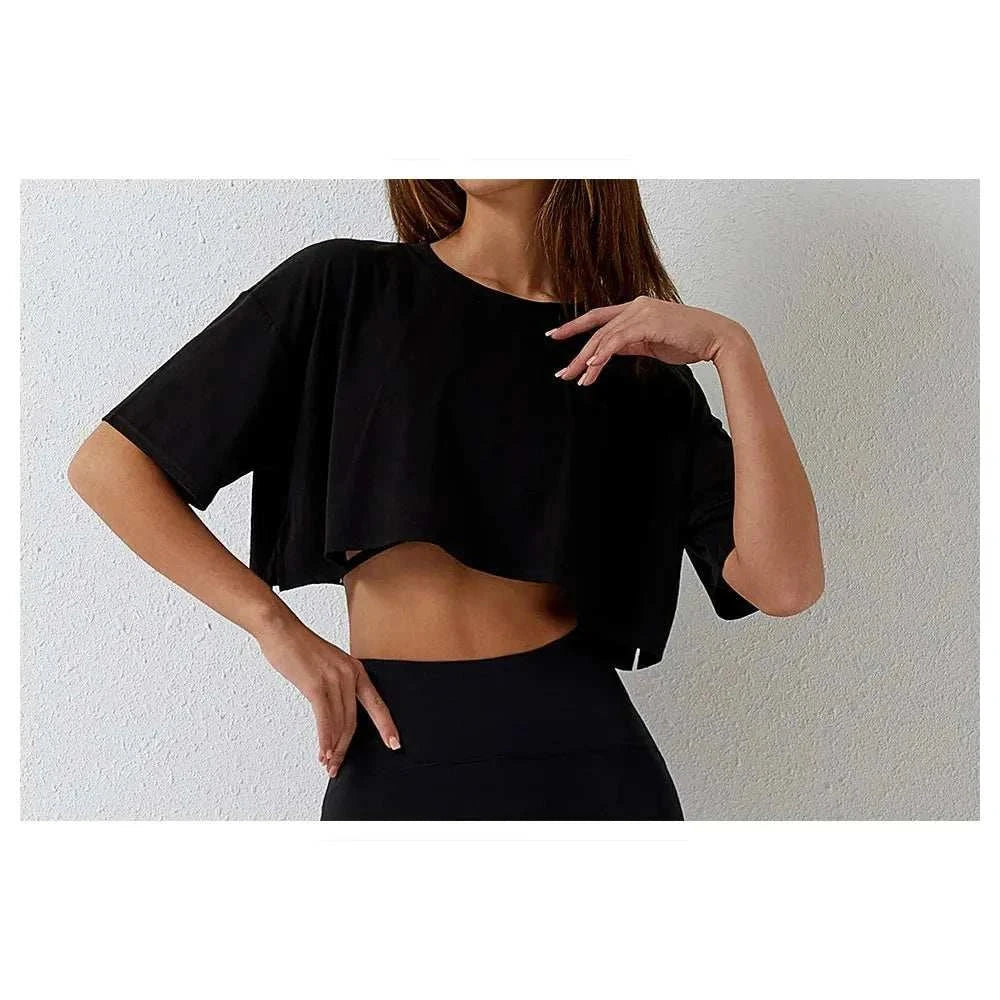 Luxe Crop Tee