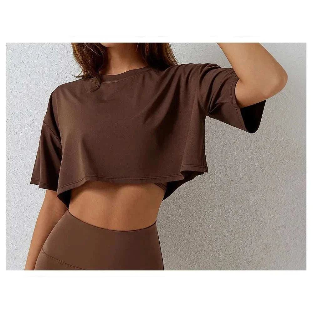 Luxe Crop Tee