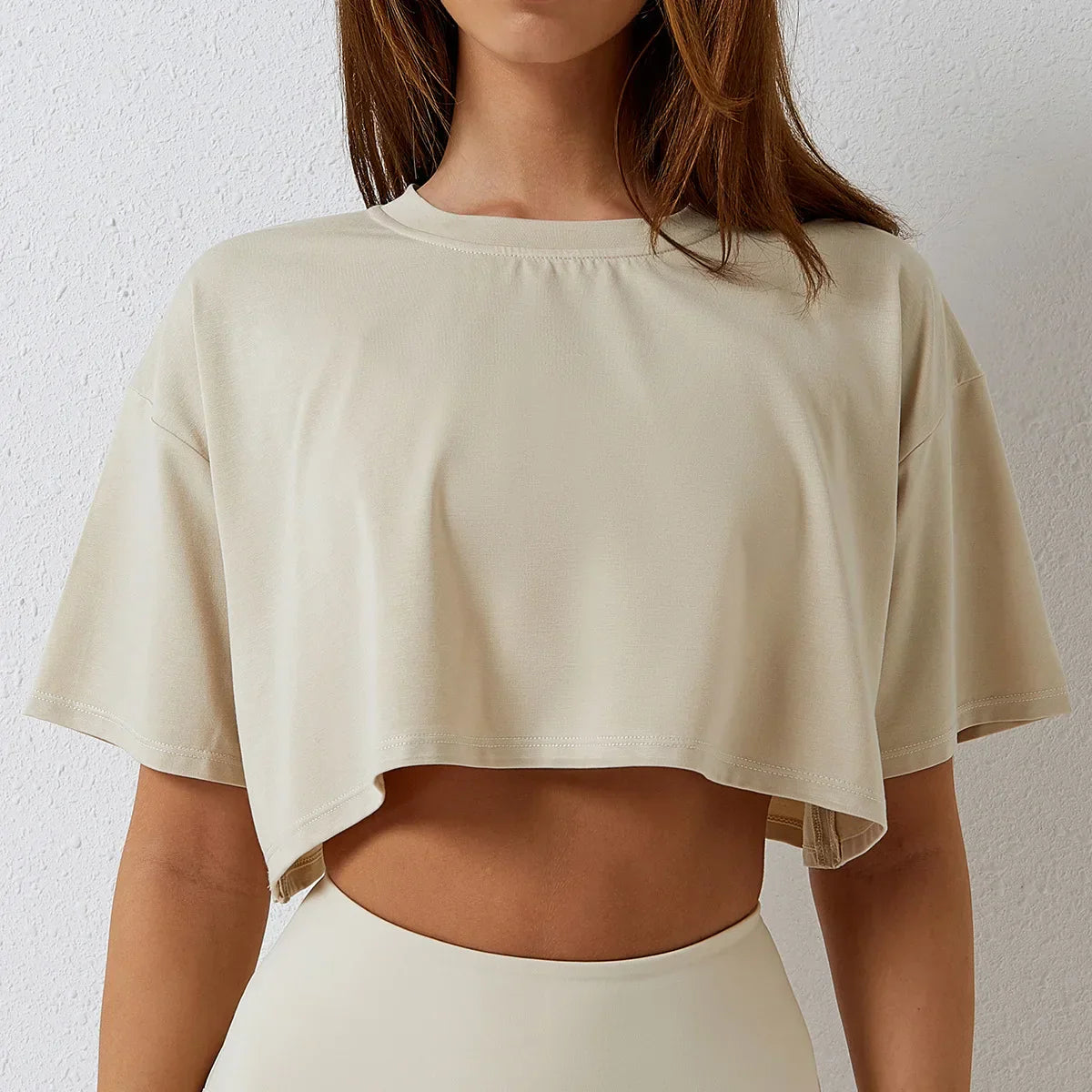 Luxe Crop Tee